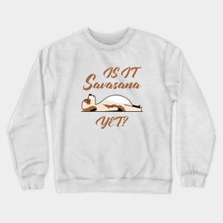 Cute Animal Yoga Crewneck Sweatshirt